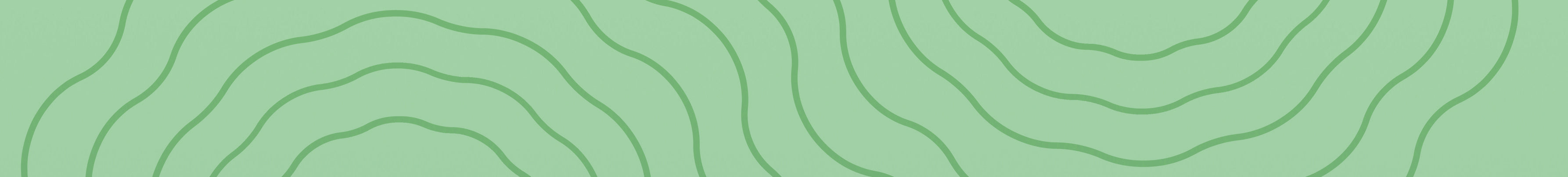 A light green background with a repeating pattern of darker green wavy concentric lines.